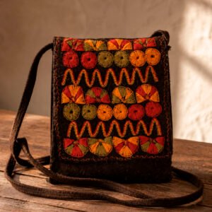 Bolsita de abanicos naranja