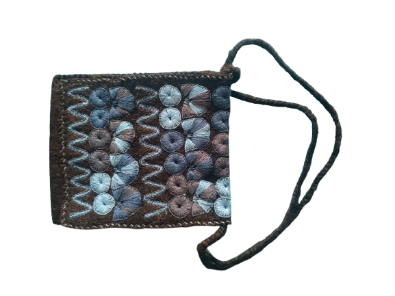 Bolso de abanicos azul - Image 2