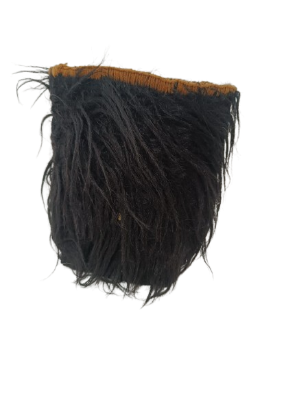 Cajita de lana negra mediana - Image 2